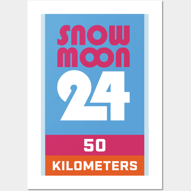 Snow Moon 24 50k Wall Art by PodDesignShop